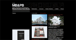 Desktop Screenshot of boudry-architectes.com